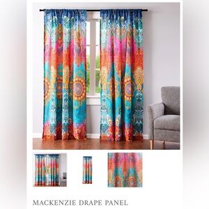 kenzie Multicolor Drape Panels